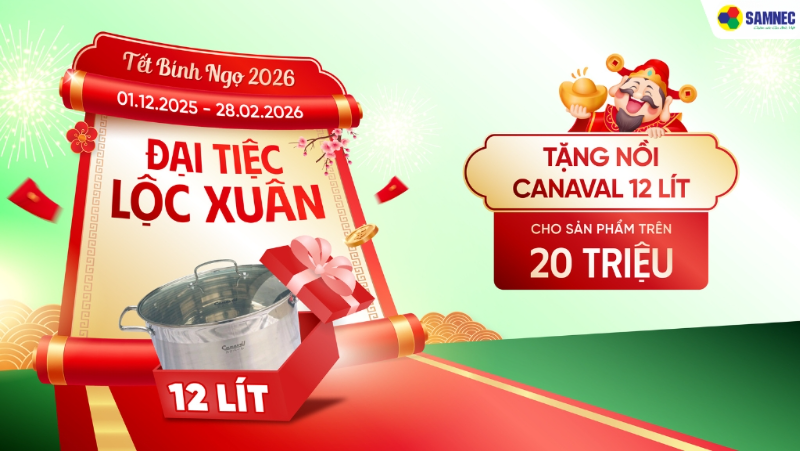 Đại Tiệc Lộc Xuân: Nhà Sắm Tết - Quà Về Bếp