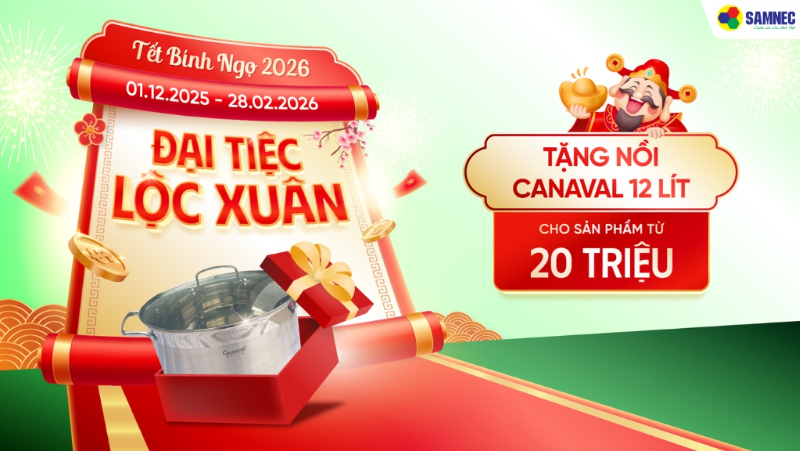 Đại Tiệc Lộc Xuân: Nhà Sắm Tết - Quà Về Bếp