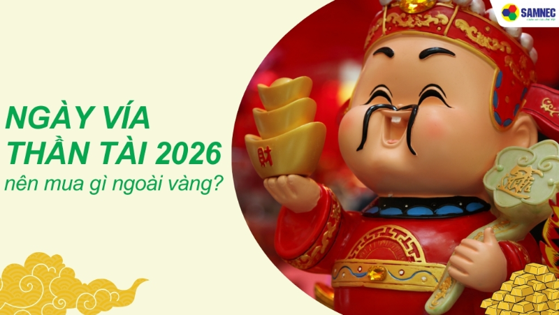 Ngày vía Thần Tài nên mua gì ngoài vàng cho may mắn, hút tài lộc?