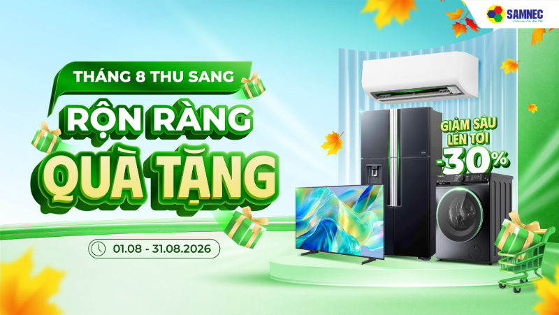 Tháng 8 Thu Sang - Rộn Ràng Quà Tặng