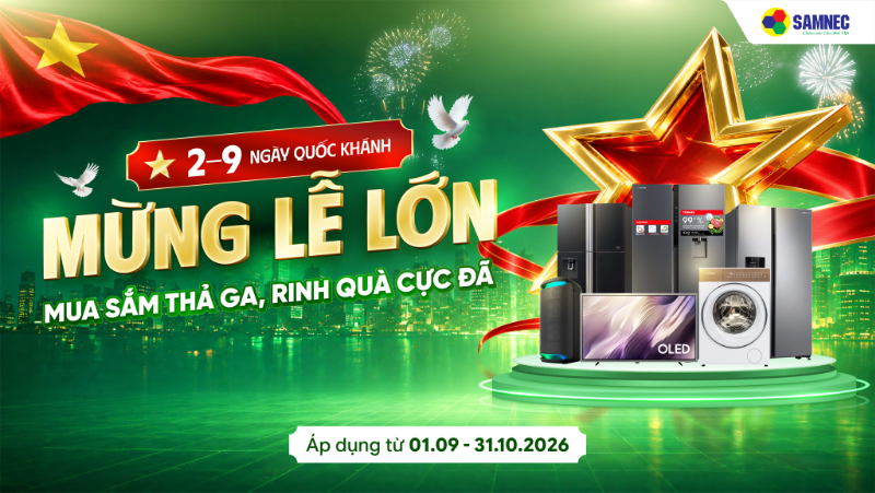 Mừng Lễ Lớn - Mua Sắm Thả Ga, Rinh Quà Cực Đã