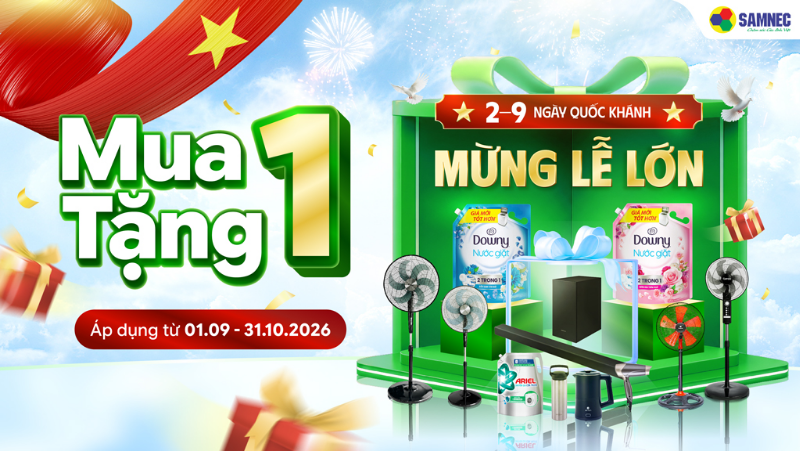 Mừng Lễ Lớn - Mua 1 Tặng 1