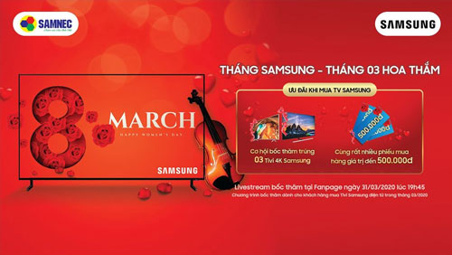 BỐC THĂM TRÚNG THƯỞNG – TẬN HƯỞNG MAY MẮN TẠI SAMNEC