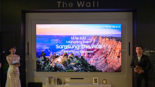 Samsung đưa màn hình The Wall công nghệ MicroLED đến Việt Nam: giá hơn 9 tỷ Đồng