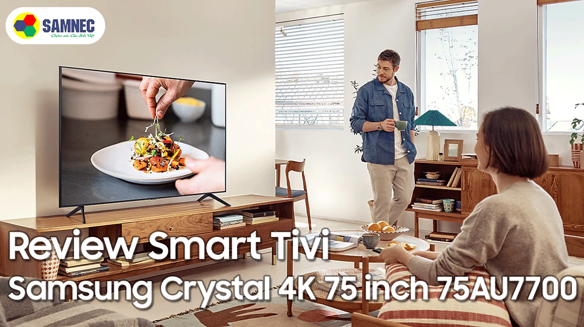 Smart Tivi Samsung Crystal 4K: Hình ảnh sống động và sắc nét không thể bỏ qua với Smart Tivi Samsung Crystal 4K. Được trang bị các tính năng thông minh và tiên tiến, sản phẩm này sẽ đưa bạn vào thế giới giải trí tuyệt vời mà không bao giờ muốn ra. Hãy cùng khám phá và tận hưởng chất lượng hình ảnh tuyệt đỉnh!