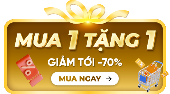 Mua 1 tặng 1 từ 20 - dưới 25 triệu