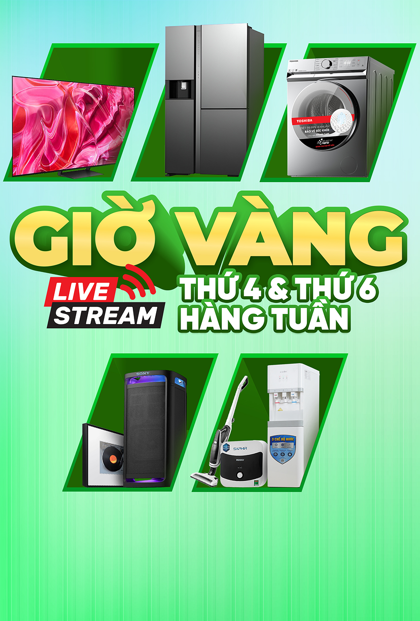 Giờ vàng livestream săn sale giá rẻ 