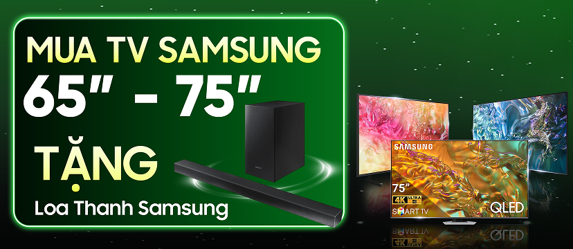 Mua tivi samsung nhận quà sang