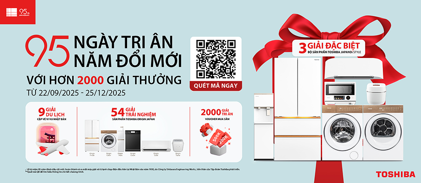 95 Ngày tri ân - 95 Năm đổi mới cùng Toshiba tại Samnec