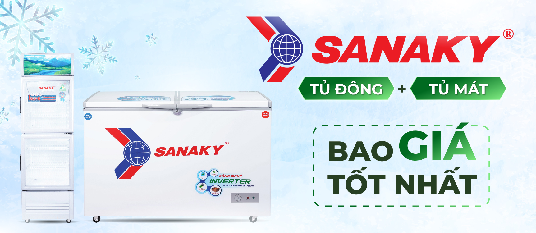 Tủ Sanaky giảm sốc